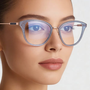 Kate Spade New York Hallie/g Blue Eyeglasses Women — lifestyle wear, office and reading