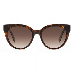 Kate Spade New York Oval Sunglasses for Women — front view, Acetate frame