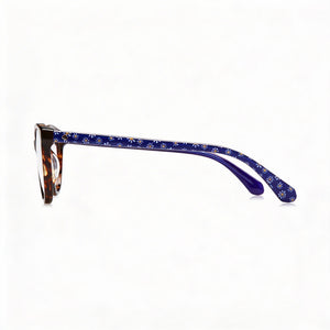 Kate Spade New York Rectangle Eyeglasses for Women — front view, Acetate