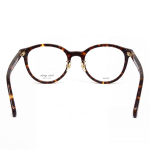 Kate Spade New York Round Eyeglasses for Women — interior view, Plastic demo lenses