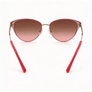 Kate Spade New York Ianna/G/S Cat Eye Sunglasses for Women — front view, Stainless Steel frame