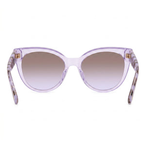Kate Spade New York Javana/G/S Cat Eye Sunglasses for Women — interior view, demo lens detail