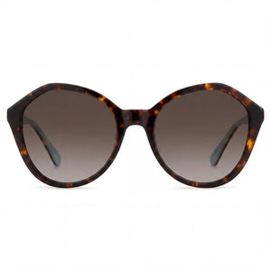 Kate Spade New York JEZEBEL/G/S Round Sunglasses for Women — front view, Plastic frame