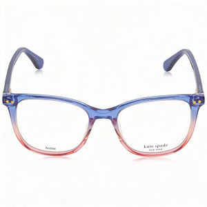 Kate Spade New York Joliet Rectangle Eyeglasses for Women — front view, Plastic