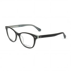 Kate Spade New York KAMILA Black Square Eyeglasses for Women, Acetate frame