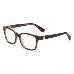 Kate Spade New York KARIANE/F Brown Rectangle Eyeglasses for Women, Plastic frame