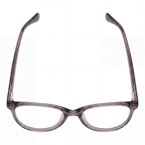Kate Spade New York KB7 51 Square Eyeglasses Women — side view, Transparent Acetate temples