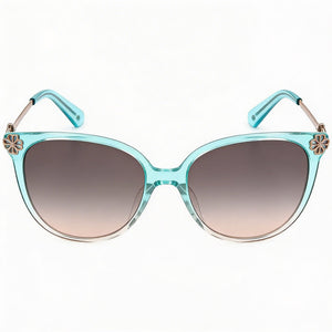 Kate Spade New York Kristina Round Sunglasses for Women — front view, Acetate frame