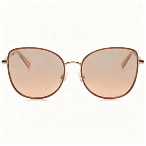 Kate Spade New York Maryam/G/S Square Sunglasses for Women — front view, Stainless Steel frame