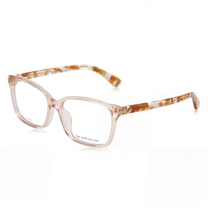 Kate Spade New York Miriam/G Beige Rectangle Eyeglasses for Women, Acetate frame