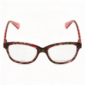 Kate Spade New York Modern Square Eyeglasses Unisex — front view, Acetate