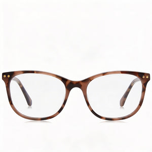 Kate Spade New York Rectangle Eyeglasses for Women — front view, Acetate