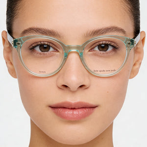 Kate Spade New York Modern Teal Eyeglasses Unisex — lifestyle wear, office and screen work