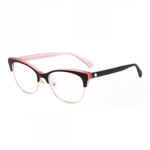Kate Spade New York Muriel/G Black Cat Eye Eyeglasses for Women, Acetate frame