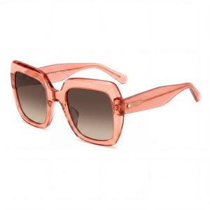 Kate Spade New York NAOMI/S Brown Rectangle Sunglasses for Women, Brown lens