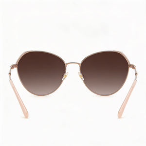 Kate Spade New York Octavia/G/S Round Sunglasses for Women — interior view, Non-Polarized lens detail