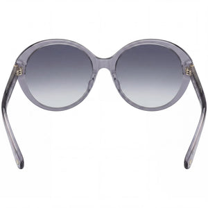 Kate Spade New York ODETTA F/S Round Sunglasses for Women — interior view, Grey lens detail