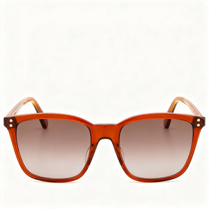 Kate Spade New York Pavia/G/S Square Sunglasses for Women — front view, Acetate frame