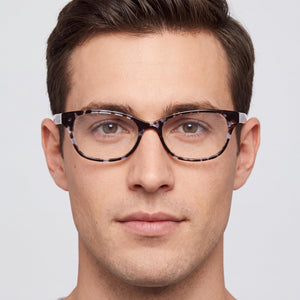 Kate Spade New York Rainey Square Eyeglasses Unisex — interior view, Polycarbonate demo lenses