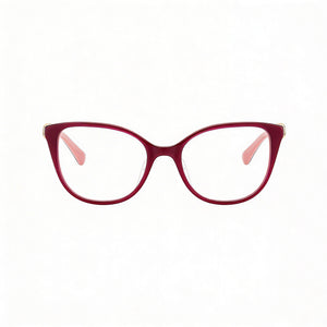 Kate Spade New York Cat Eye Eyeglasses for Women — front view, Plastic