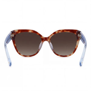 Kate Spade New York SAVANNA/G/S Cat Eye Sunglasses for Women — interior view, Non-Polarized lens detail