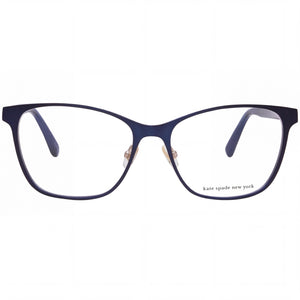 Kate Spade New York Seline Rectangle Eyeglasses for Women — front view, Metal