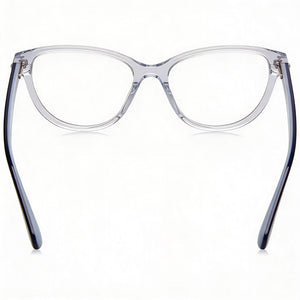 Kate Spade New York TAILYNN Cat Eye Eyeglasses Women — side view, Transparent Acetate temples
