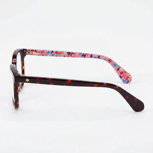 Kate Spade New York Talynn Rectangle Eyeglasses for Women — front view, Plastic