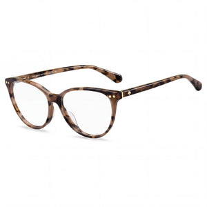 Kate Spade New York THEA 086 Havana Cat Eye Eyeglasses for Women, Plastic frame