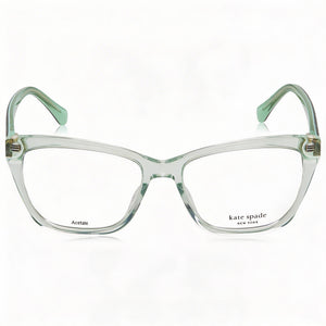 Kate Spade New York Rectangle Eyeglasses for Women — front view, Acetate