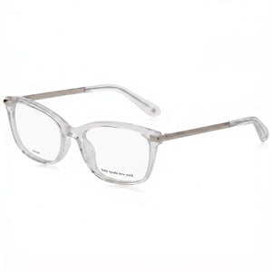Kate Spade New York Vicenza Transparent Square Eyeglasses for Women, Acetate frame