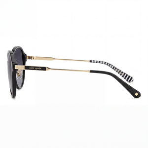 Kate Spade New York VONNIE/F/S Oval Sunglasses for Women — front view, Acetate frame