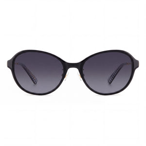 Kate Spade New York Vonnie/F/S Oval Sunglasses for Women — front view, Acetate frame