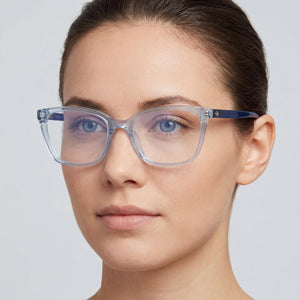 Kate Spade New York Wanda Blue Eyeglasses Women — lifestyle wear, office and reading