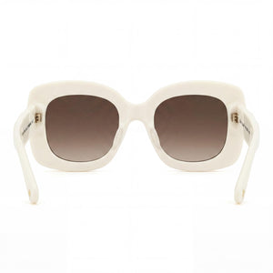 Kate Spade New York Butterfly Sunglasses Women — side view, Non-Polarized Brown Shaded lens