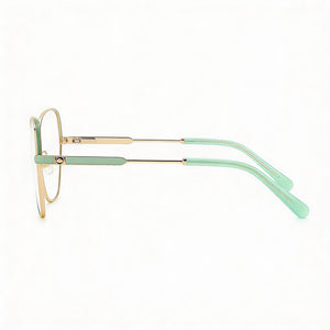 Kate Spade New York Zeena/G Square Eyeglasses for Women — front view, Metal