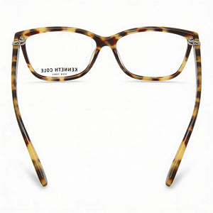 Kenneth Cole Kc0335 Rectangle Eyeglasses for Men — front view, Plastic