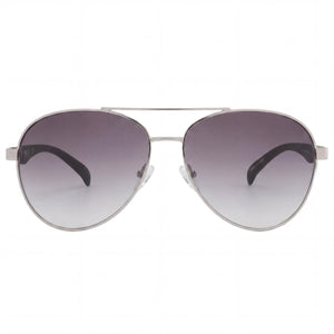 Kenneth Cole Kc1318 Aviator Sunglasses for Women — front view, Metal frame