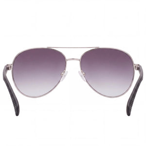 Kenneth Cole Kc1318 Aviator Sunglasses for Women — interior view, Non-Polarized lens detail