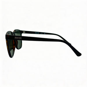 Kenneth Cole KC1414 Round Sunglasses for Men — front view, Plastic frame