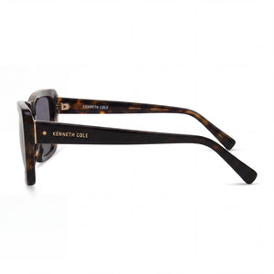 Kenneth Cole Kc5105a Rectangle Sunglasses Women — side view, Smoke lens