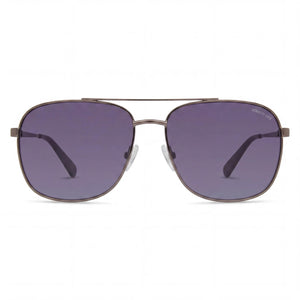 Kenneth Cole KC5906B Rectangle Sunglasses for Women — front view, Metal frame