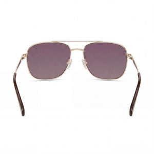 Kenneth Cole Kc5932f Aviator Sunglasses Women — side view, Non-Polarized Gradient Brown lens