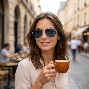 Kenneth Cole Kc6010v Silver Sunglasses Women — lifestyle wear, Market mornings and street strolls
