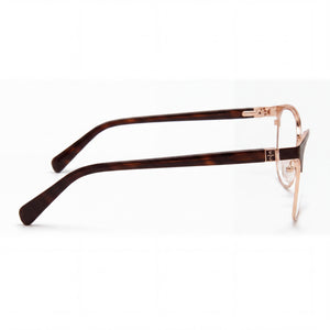 Kenneth Cole New York Kc0329 Cat Eye Eyeglasses for Men — front view, Metal