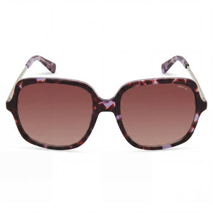 Kenneth Cole Square Sunglasses for Women — front view, Acetate frame