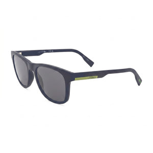 Lacoste Casual Blue Rectangle Sunglasses Unisex, Blue lens