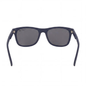 Lacoste Casual Rectangle Sunglasses Unisex — side view, Non-Polarized Blue lens