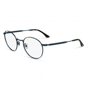 Lacoste Casual Blue Round Eyeglasses for Unisex, Acetate frame