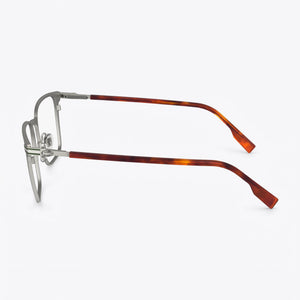 Lacoste Casual Rectangle Eyeglasses for Men — front view, Acetate
